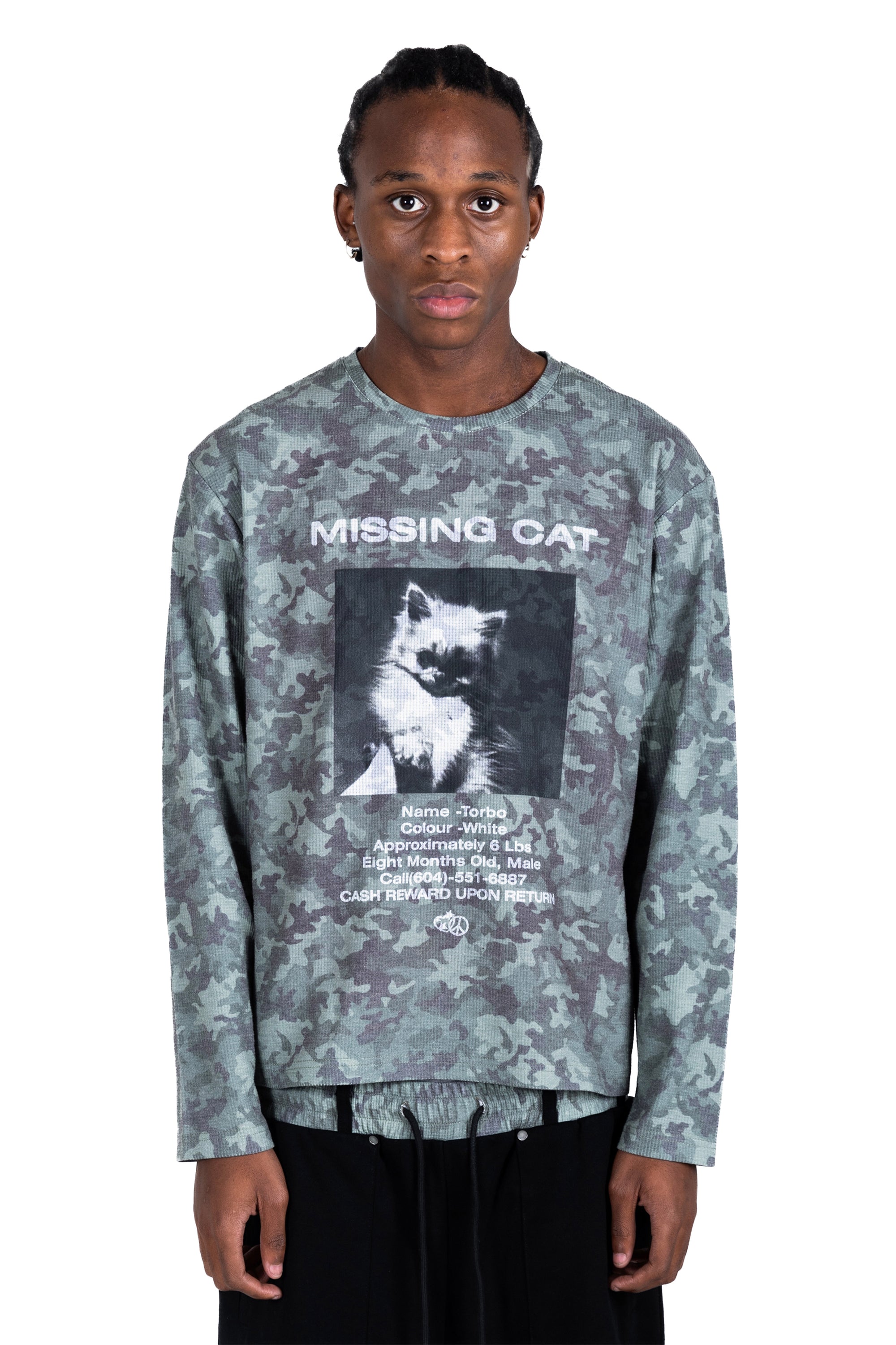 #ILOVECATS THERMAL LONGSLEEVE